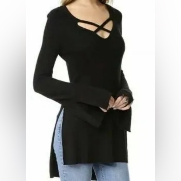 Bell Sleeve Shirt - Picture 1 of 9
